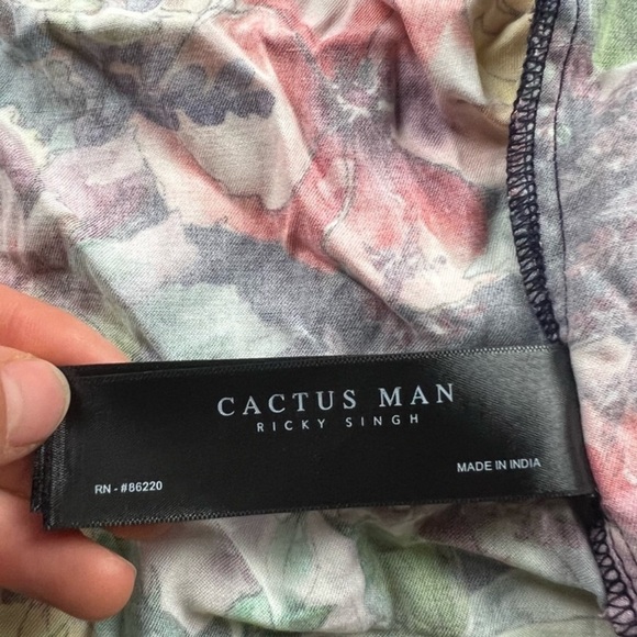 Cactus Floral Bomber Jacket - Picture 4 of 5